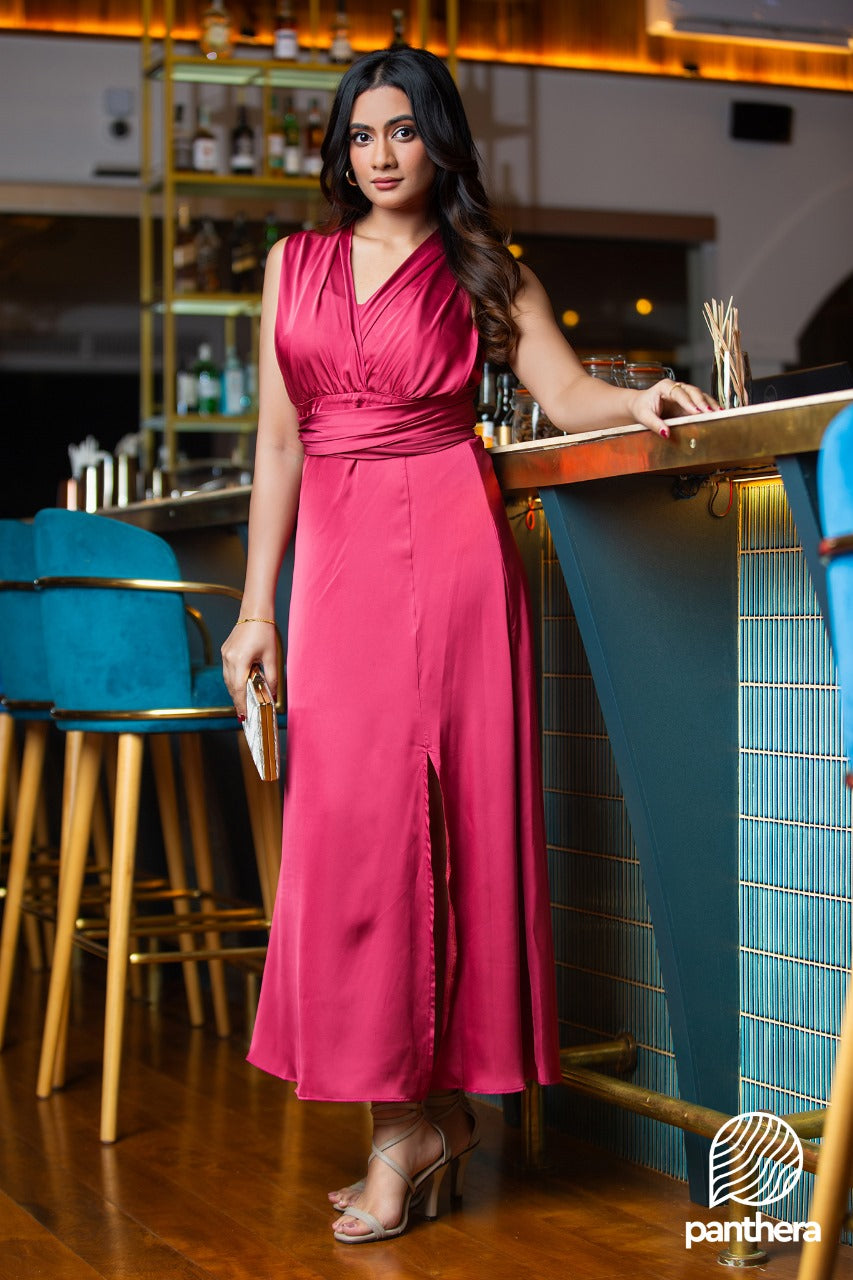 Party Wear Dress (Velboned Can be wear in more than 6 ways)