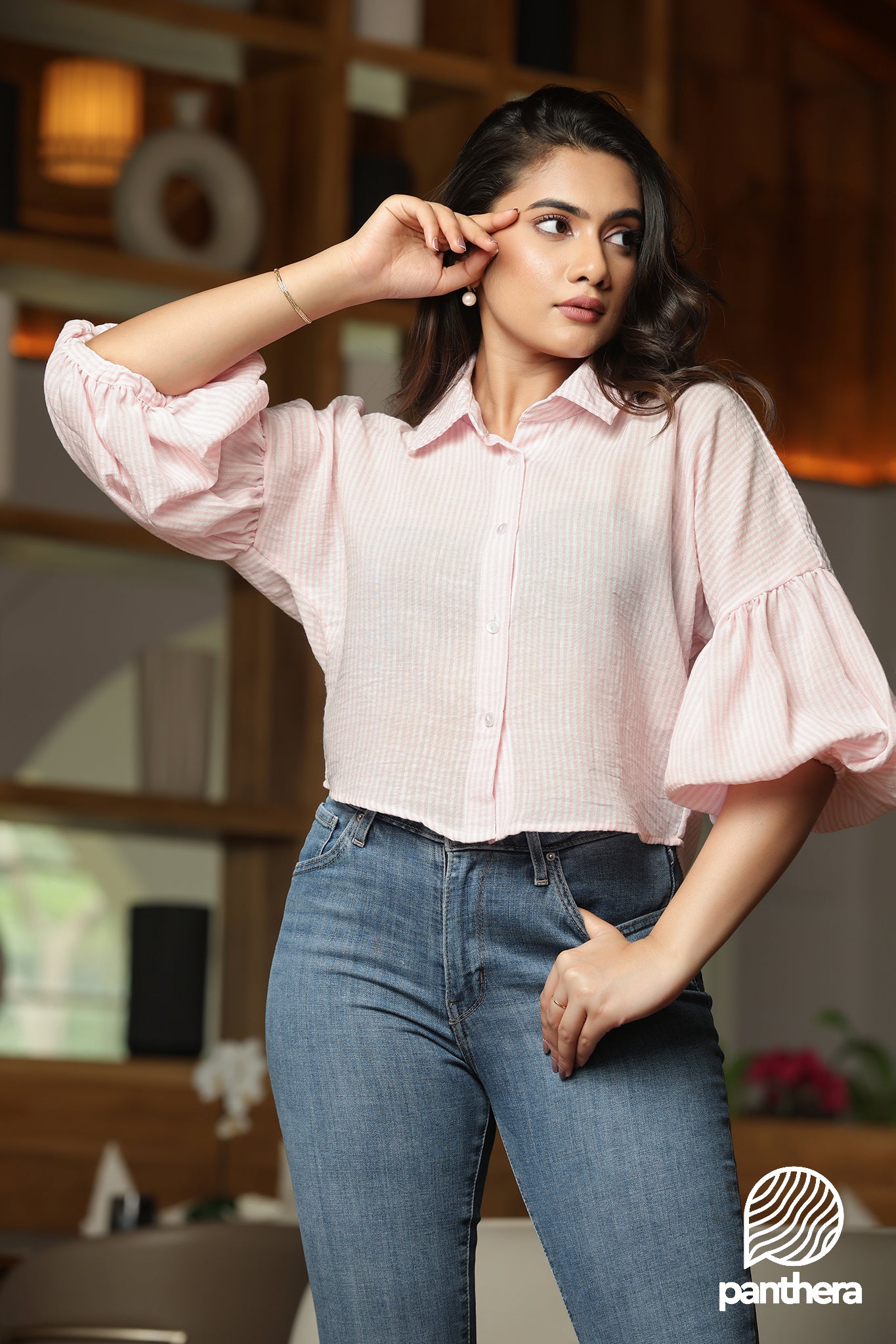 Balloon Sleeve Short Top