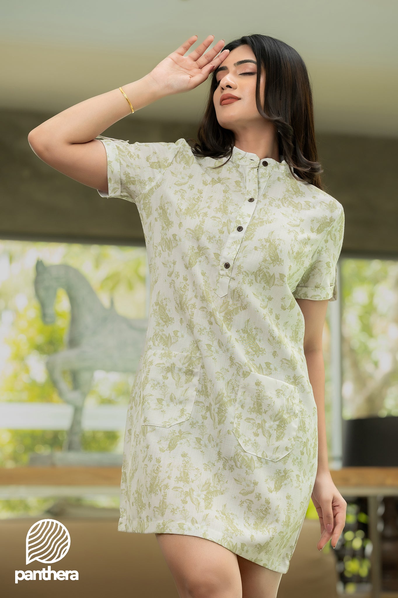 Comfy Casual Shirt Dress