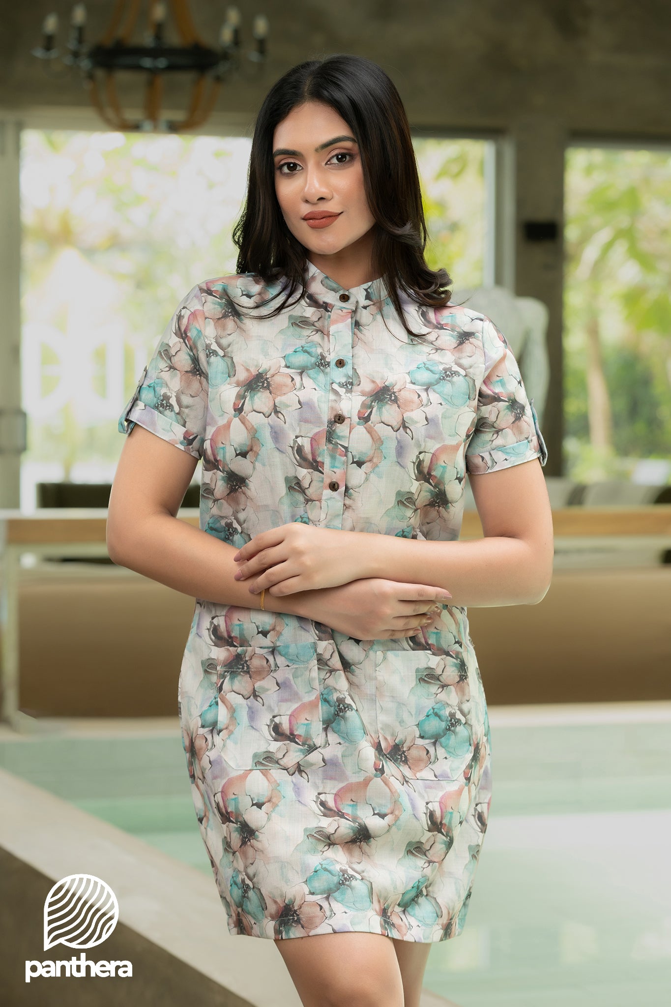 Comfy Casual Shirt Dress