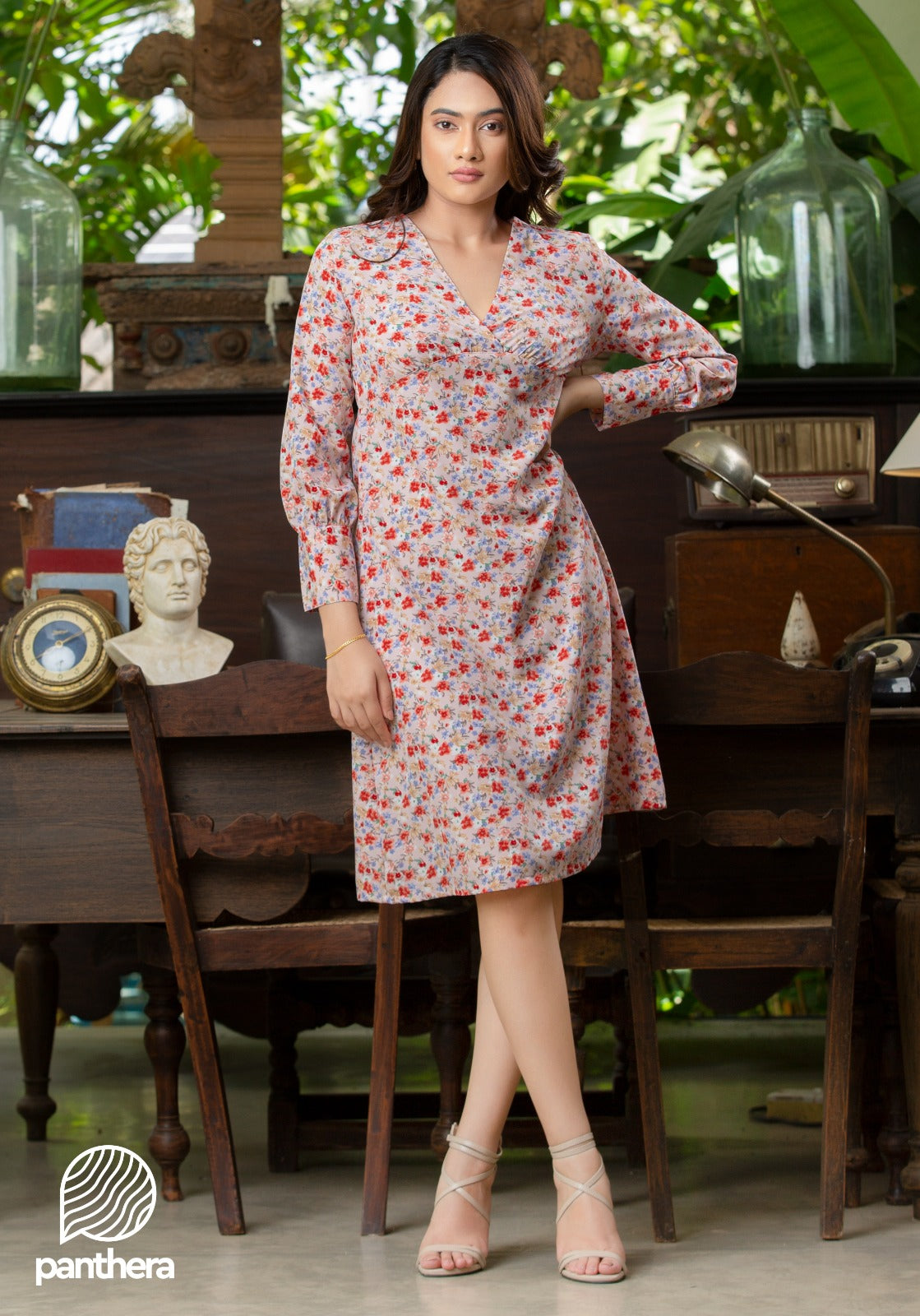 Casual Floral Printed Dress