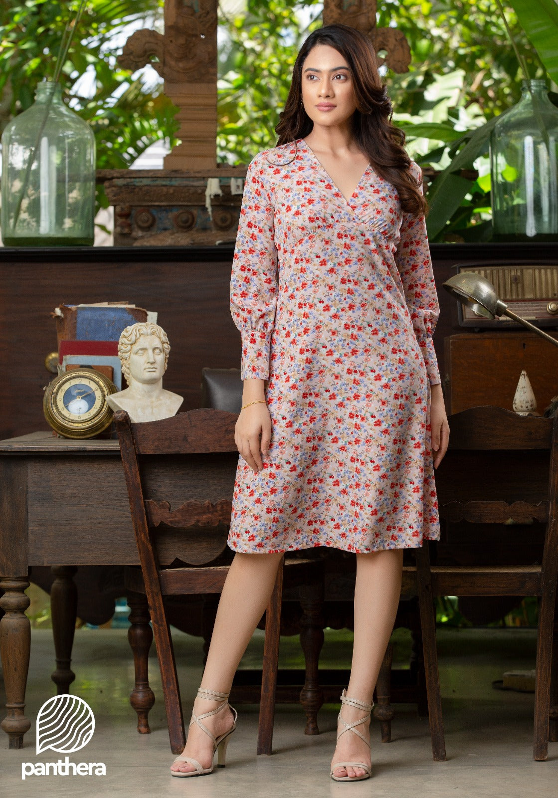 Casual Floral Printed Dress