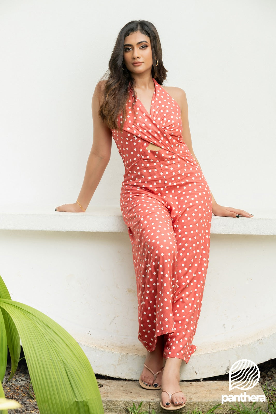 Dotted Jump Suite