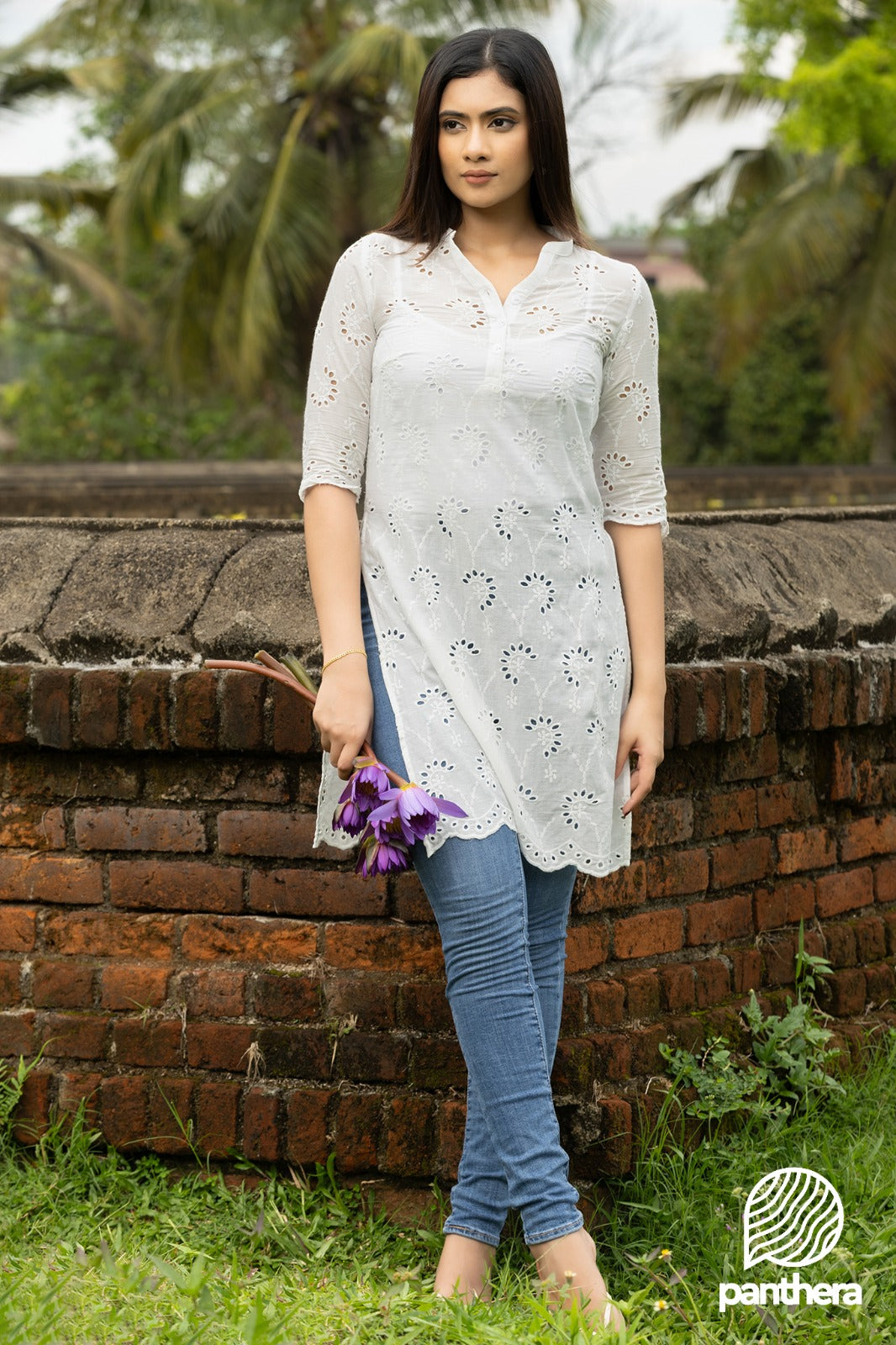 Cutloan Kurtha Top