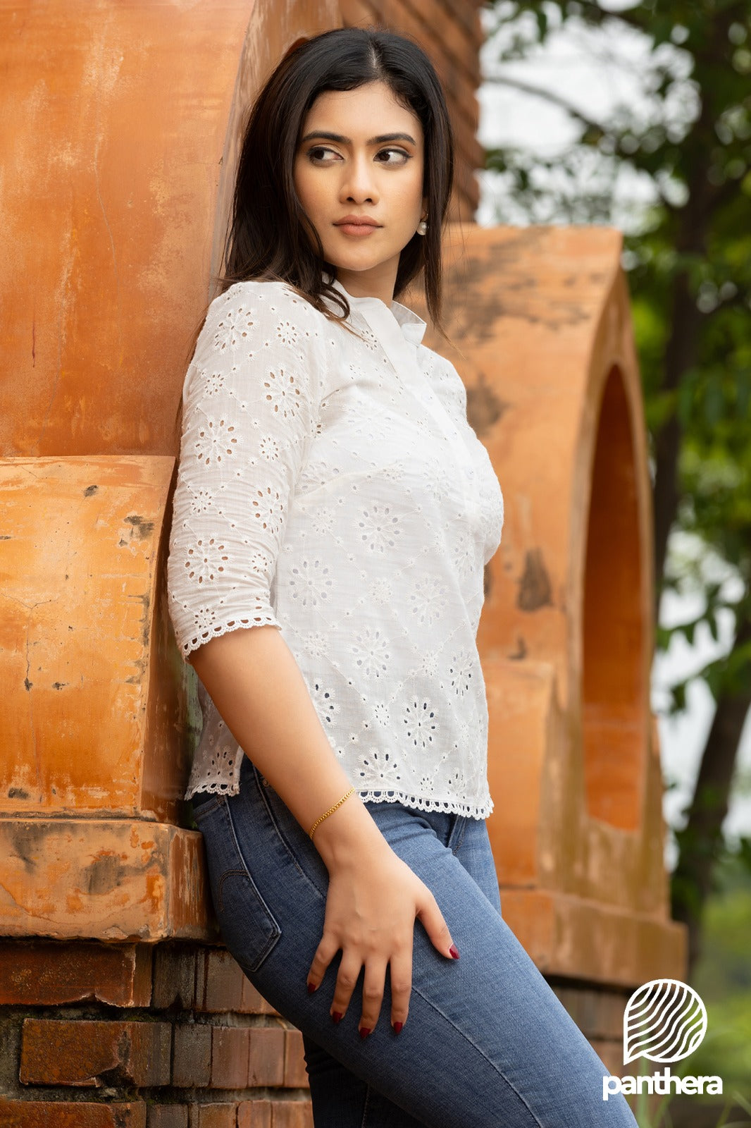 Cutloan Kurtha Top