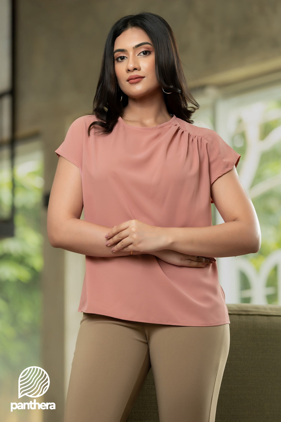 Shoulder Gathering WW Top