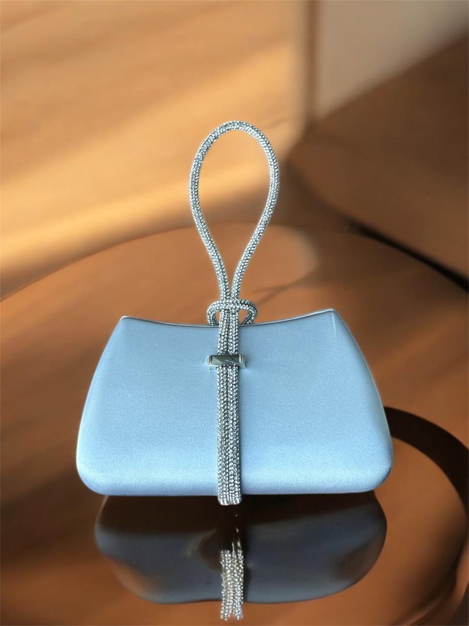 Elegant Satin Evening Clutch
