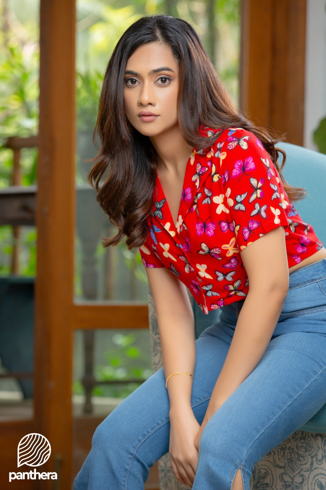Printed Casual Crop Top