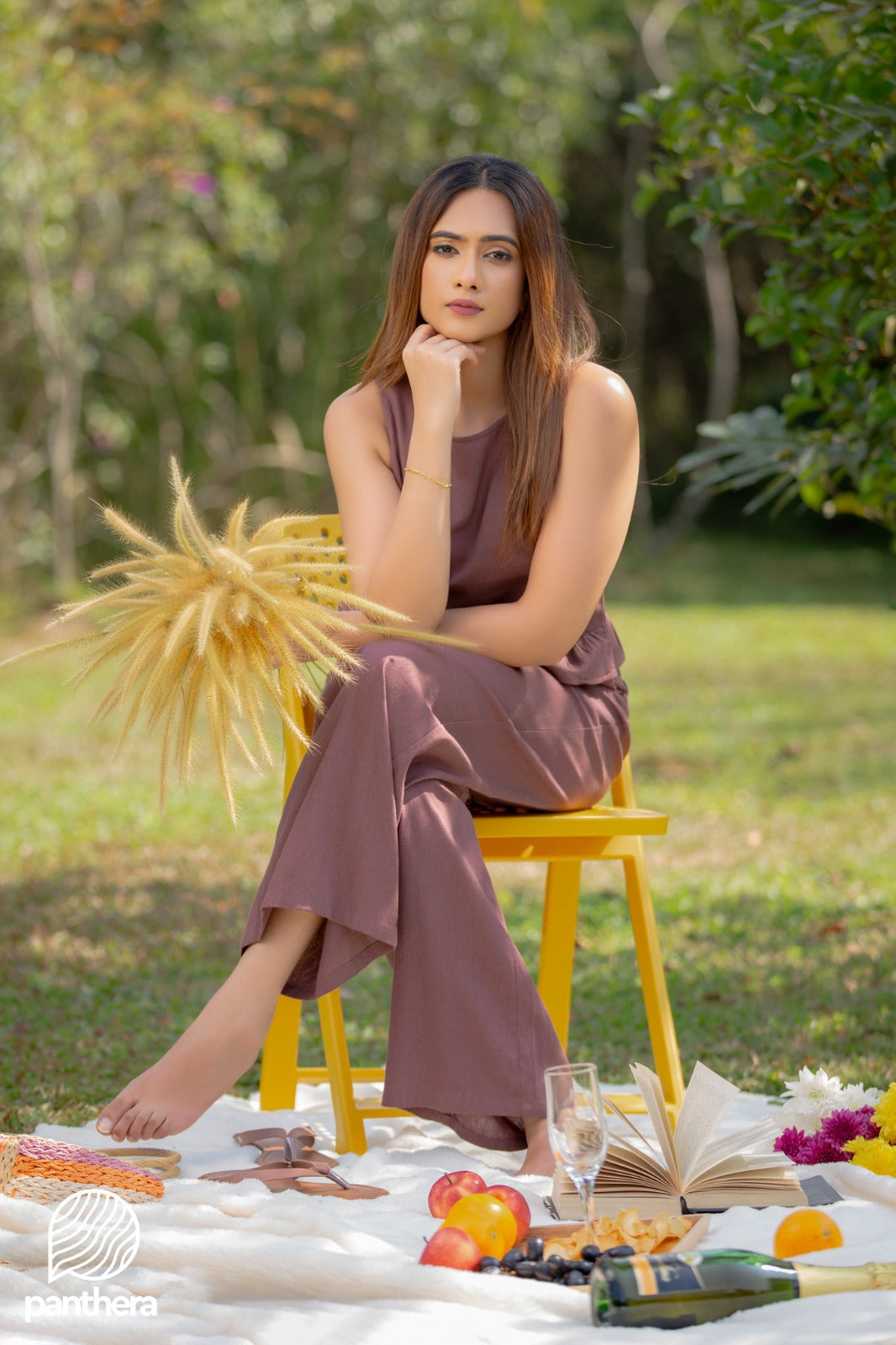 Casual Linen 2 Pcs Set