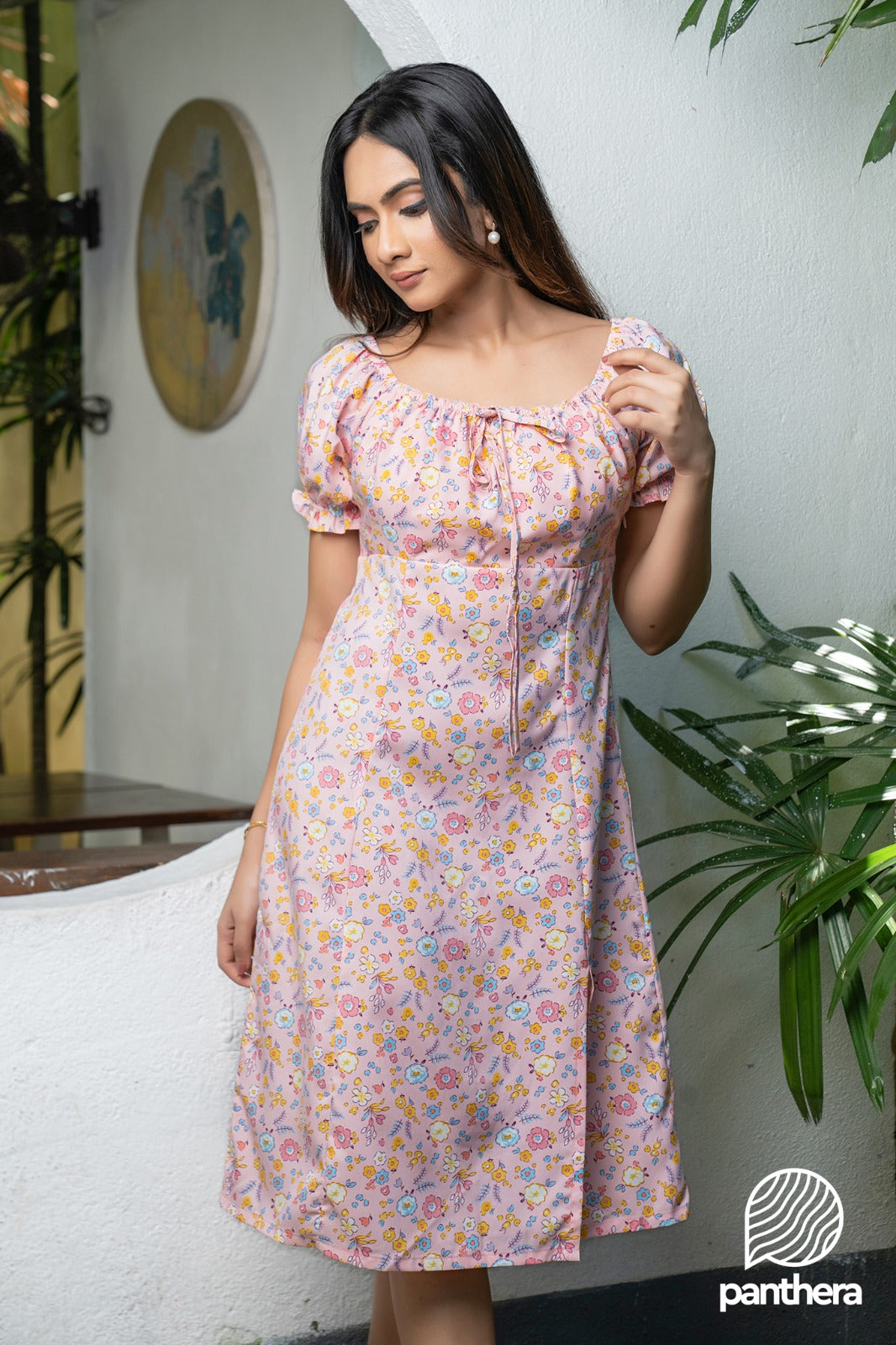 Floral Printed Casual Dress