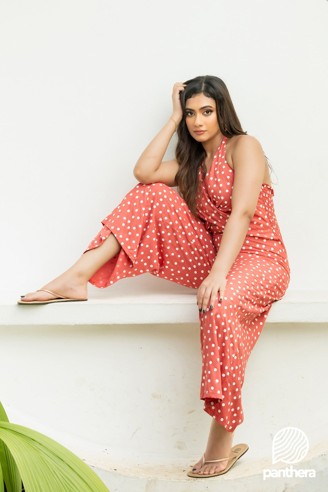 Dotted Jump Suite