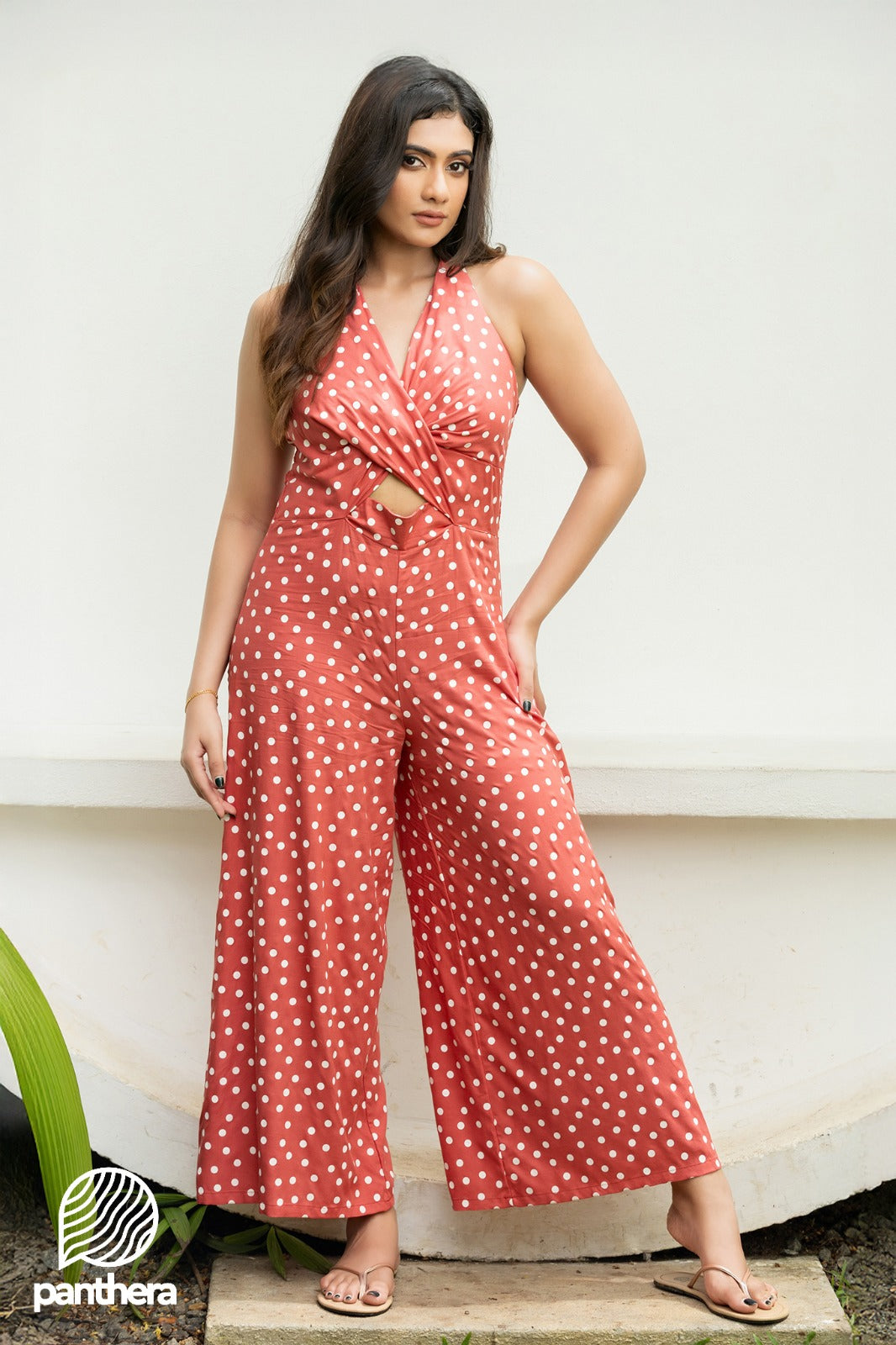 Dotted Jump Suite