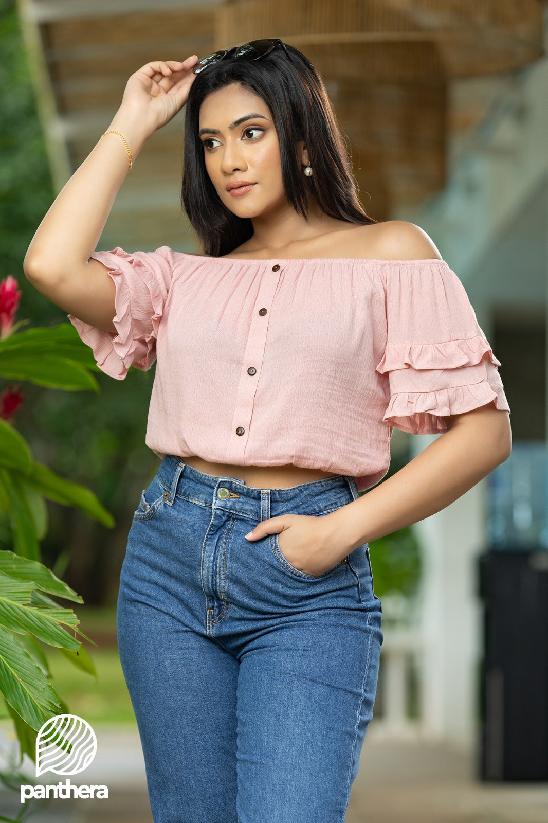 Casual Frill Detail Top