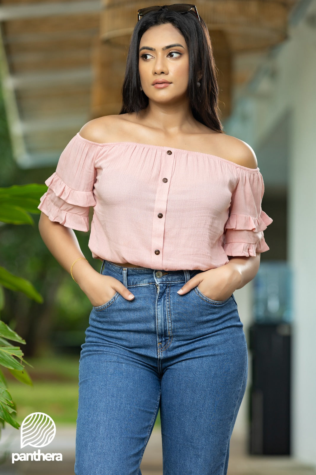 Casual Frill Detail Top