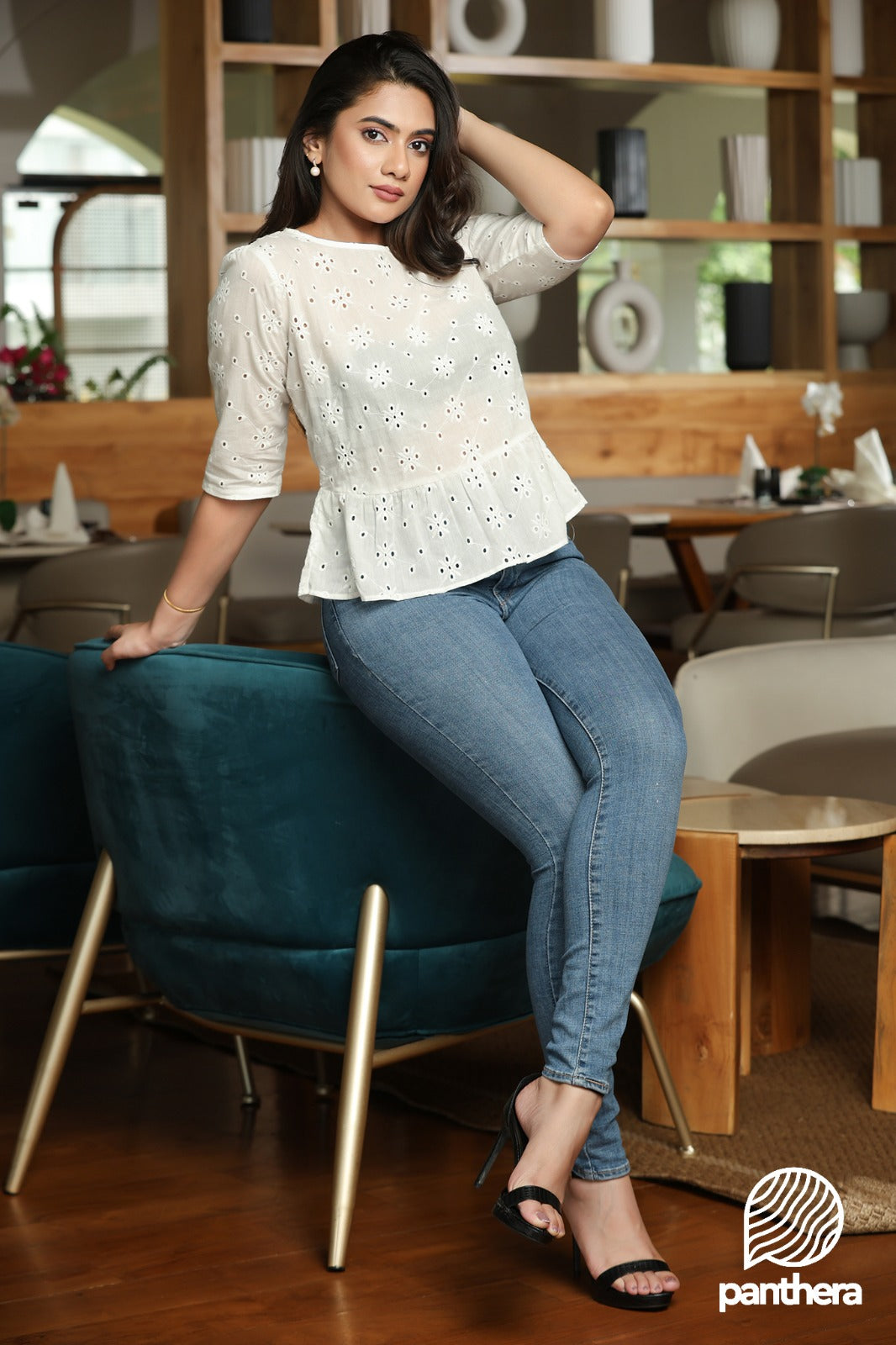 Cultoan Frill Detail Top