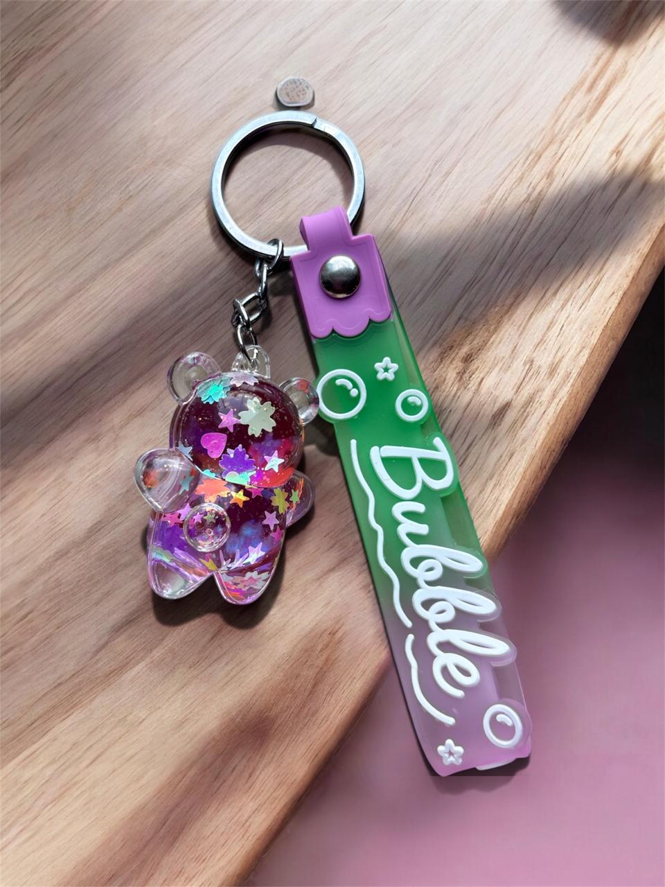 Resin Bear Keychain