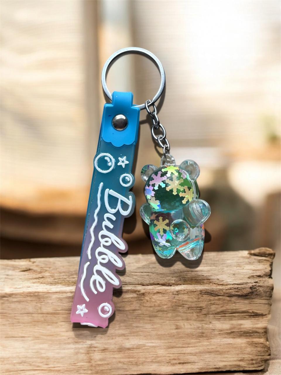 Resin Bear Keychain