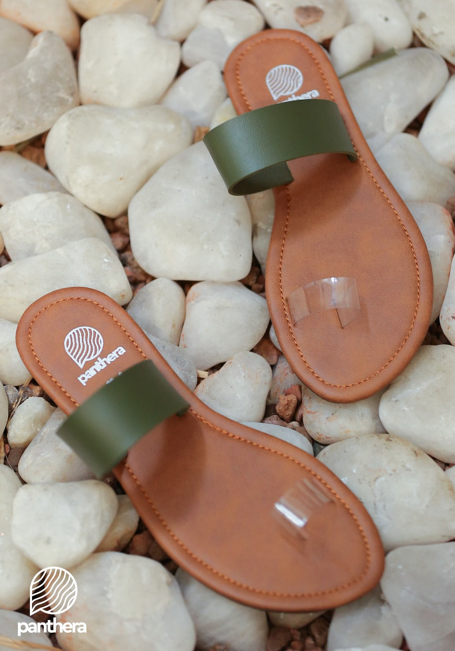 Clear Toe Ring Slipper