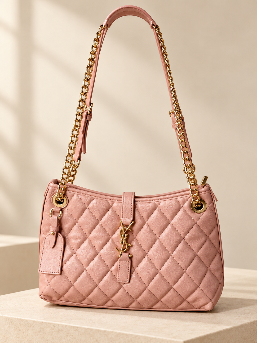 Elegant Quilted Chain Shoulder Bag