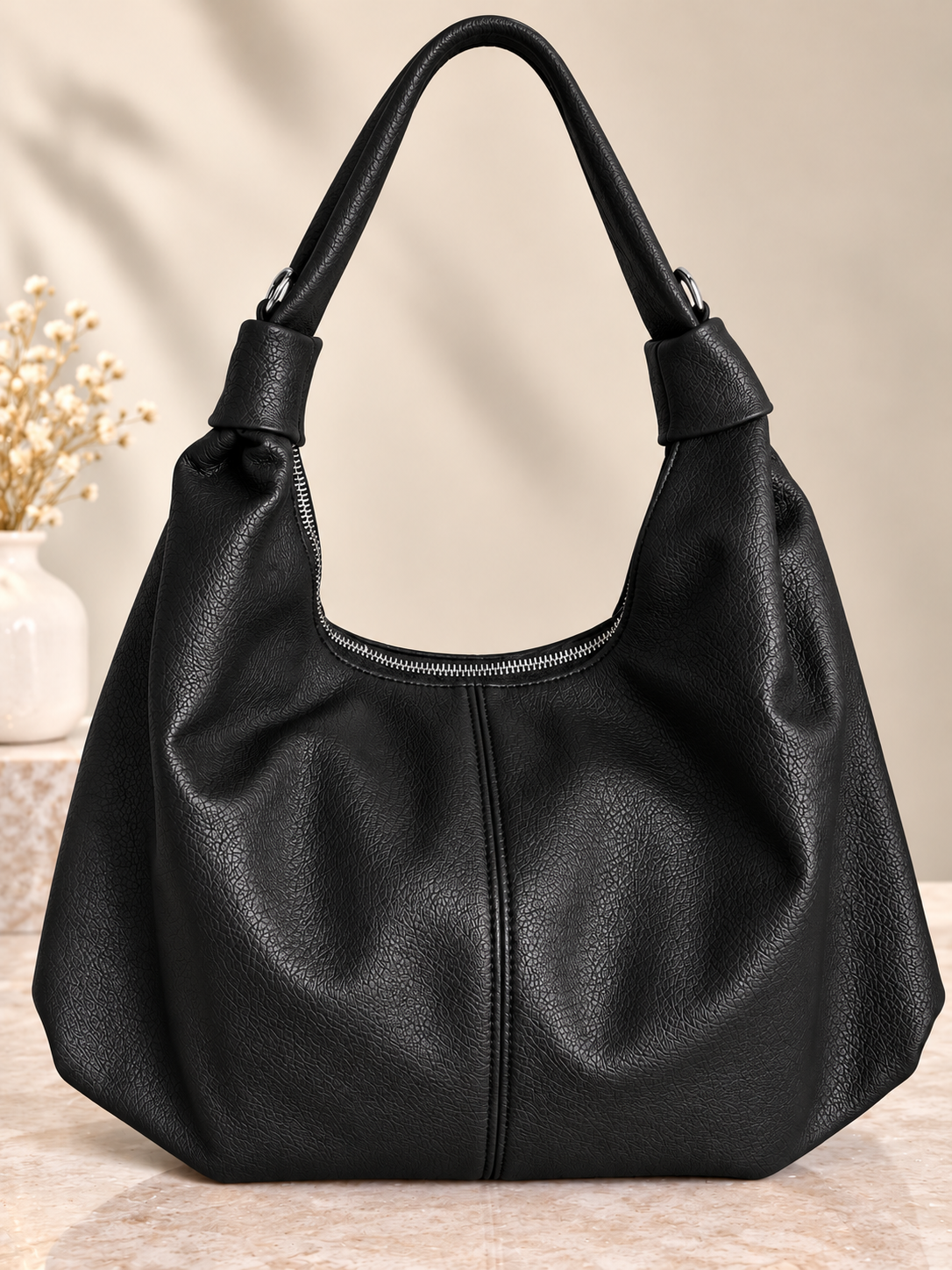 Slouchy Hobo Shoulder Bag