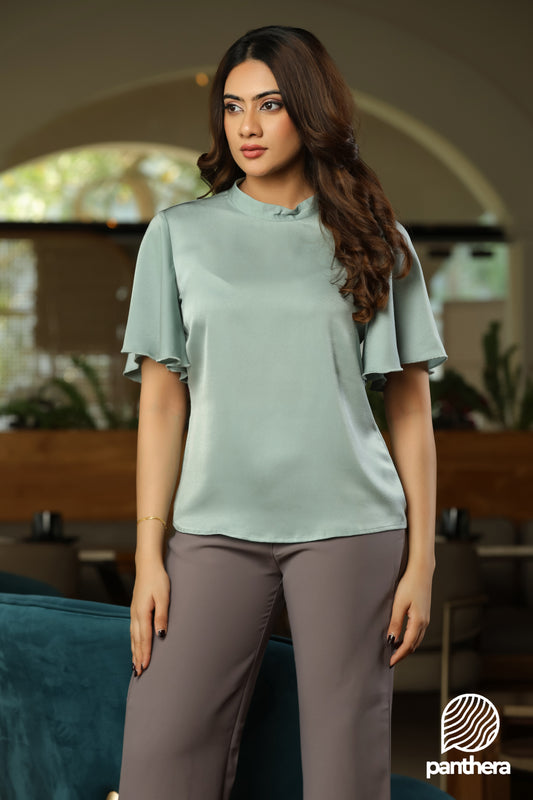 The Sage Aura Blouse