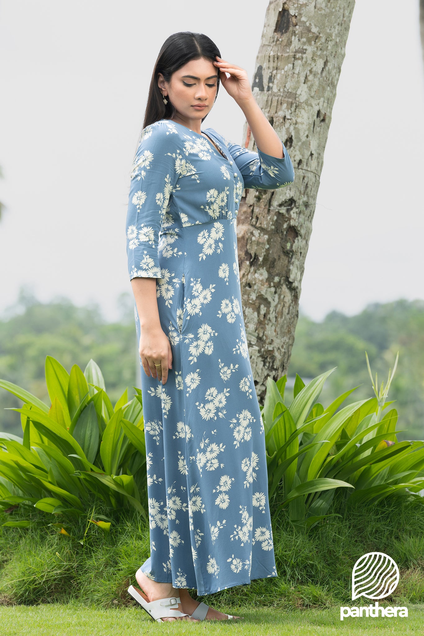 Floral Printed Casual Dress