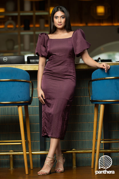 Balloon Sleeve Party wear Dress