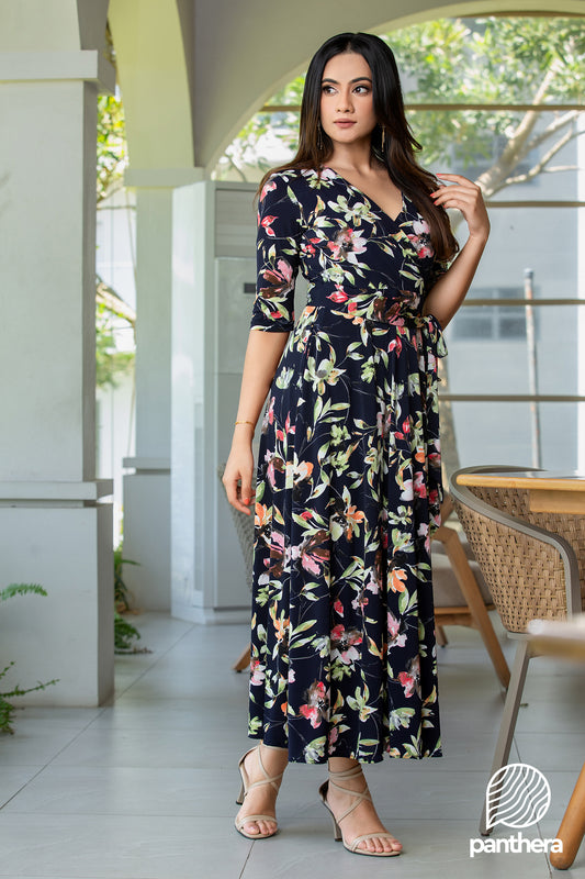 Flared Maxi Dress