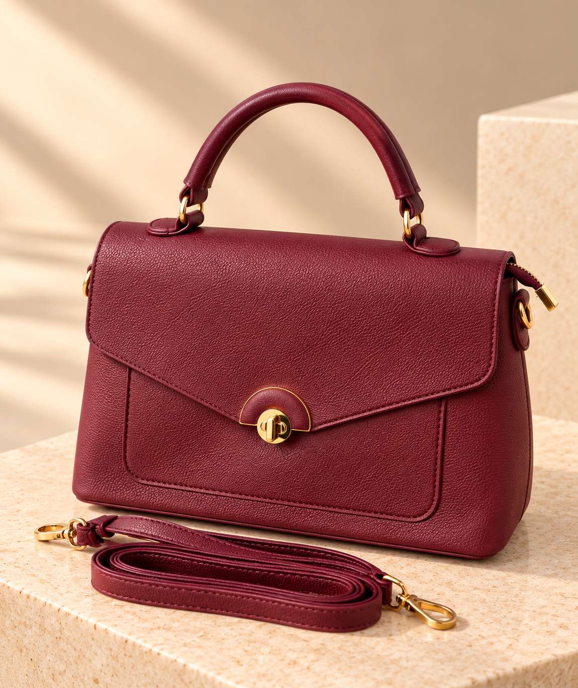 Classic Flap Satchel Bag