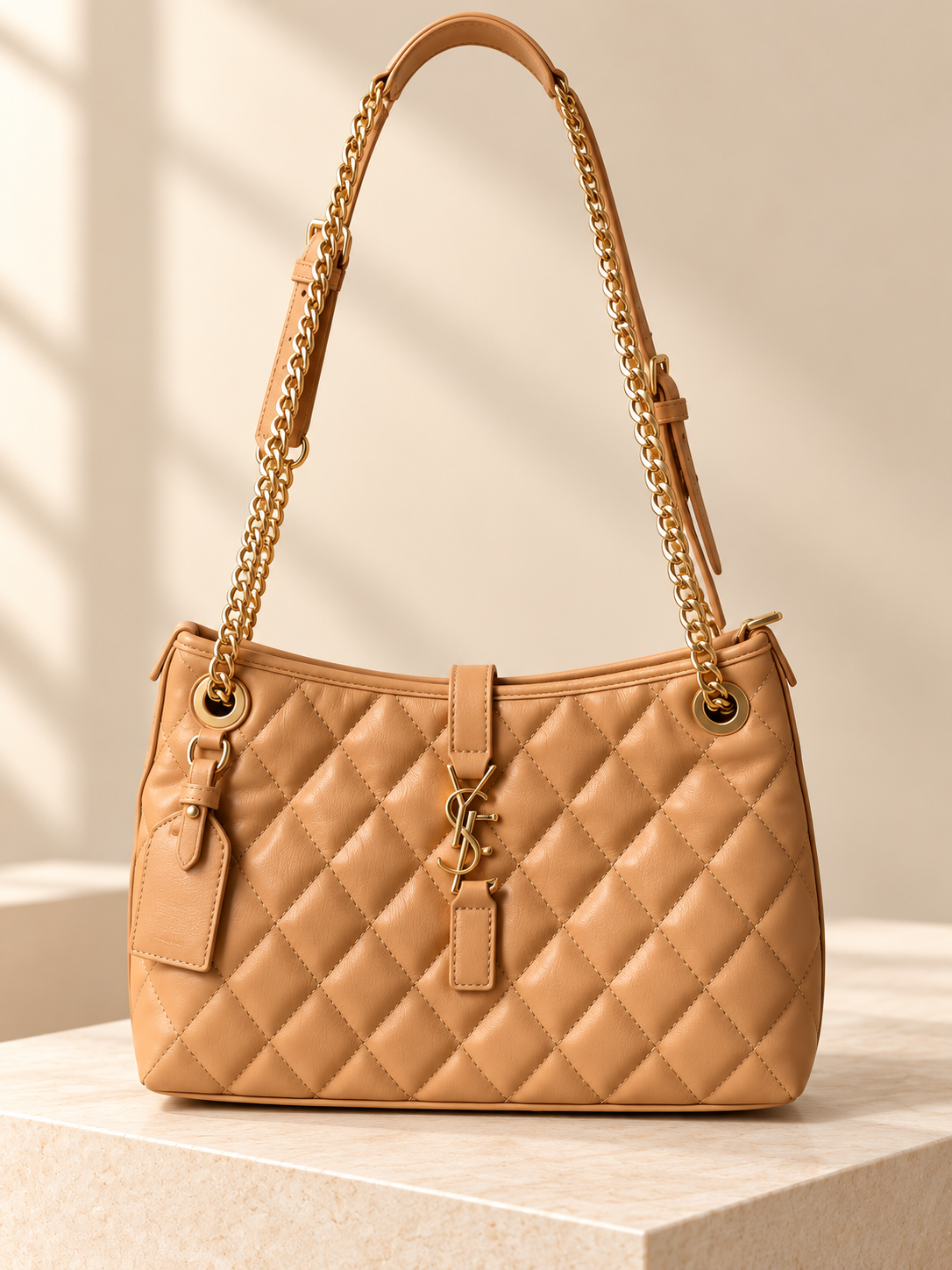 Elegant Quilted Chain Shoulder Bag