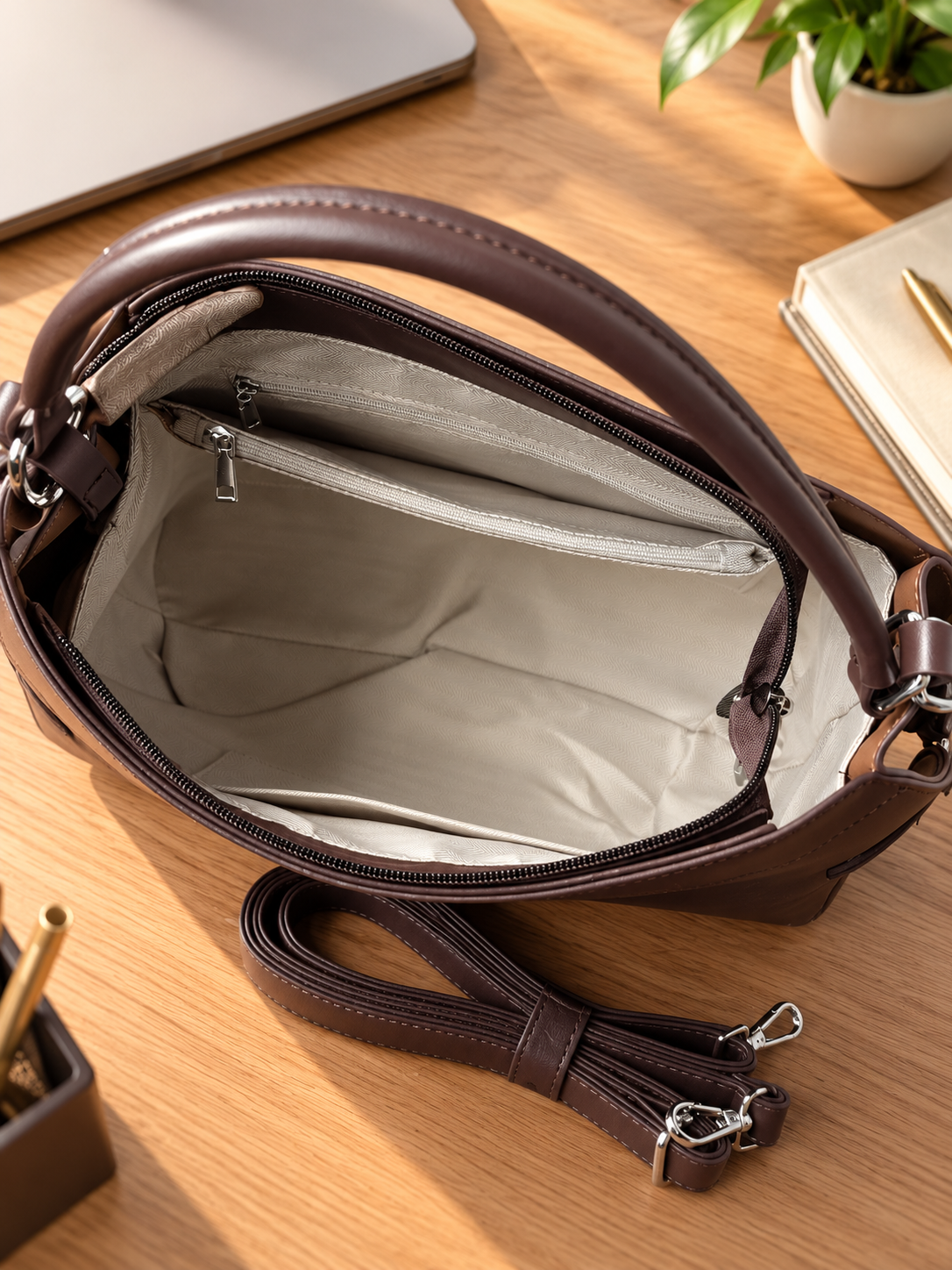 LUSHA Paris Large Everyday Shoulder Bag