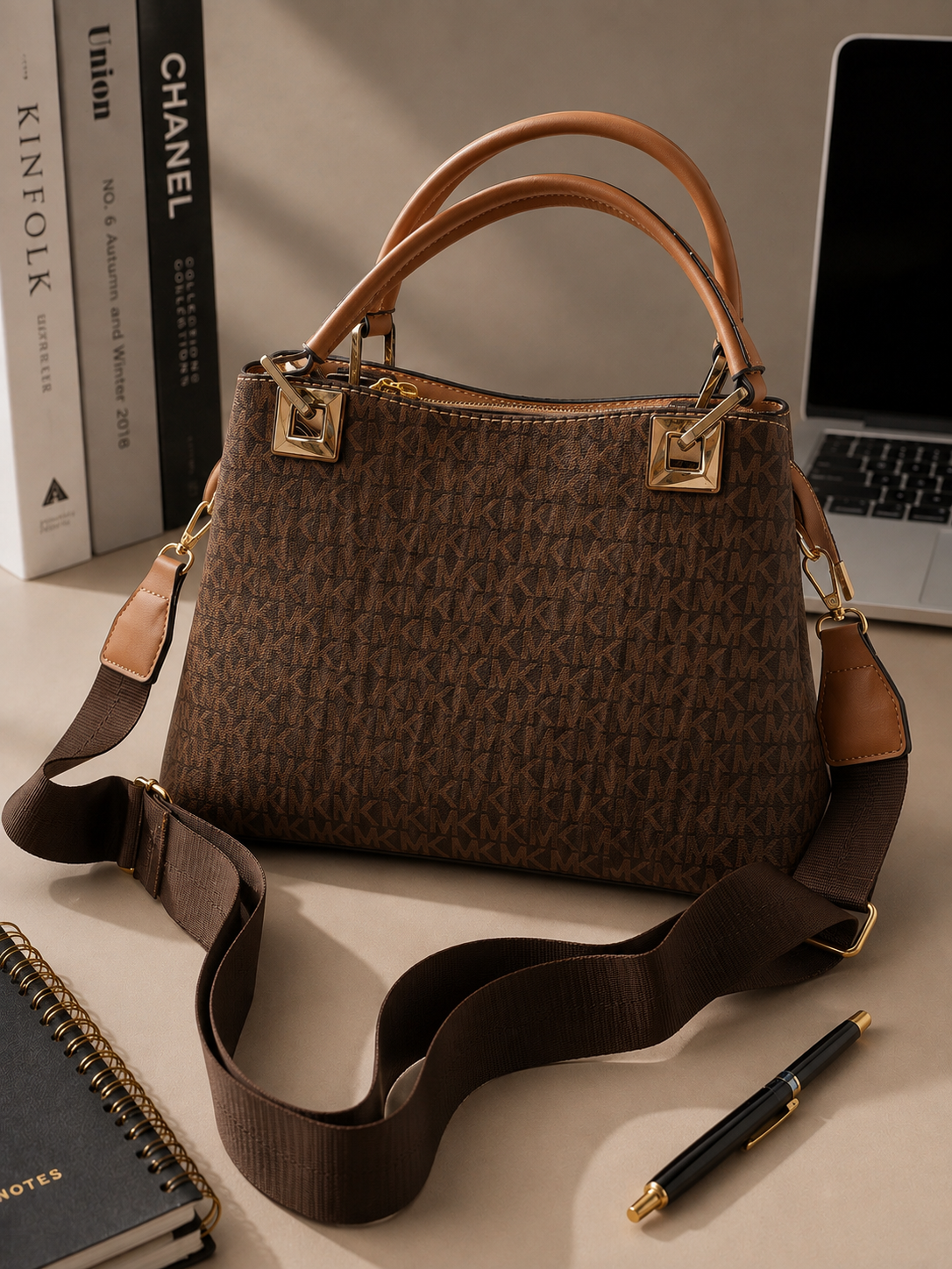 Classic Structured Office Handbag