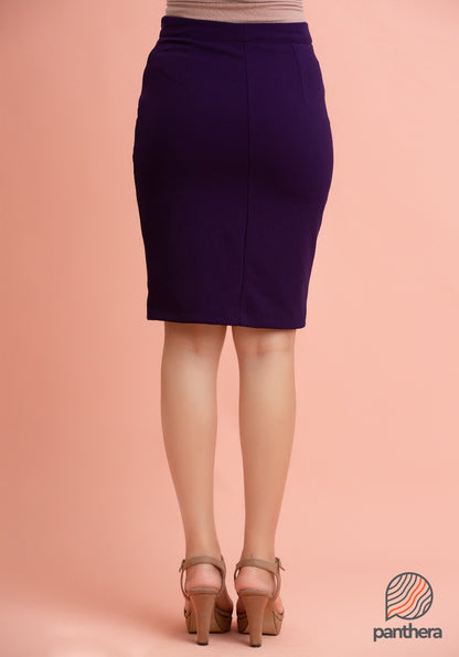 Side Slid Short Skirt