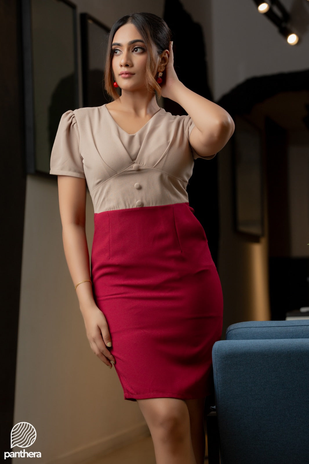 Two Tone WW Dress