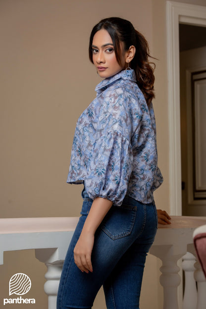 Casual Baloon Sleeve Top