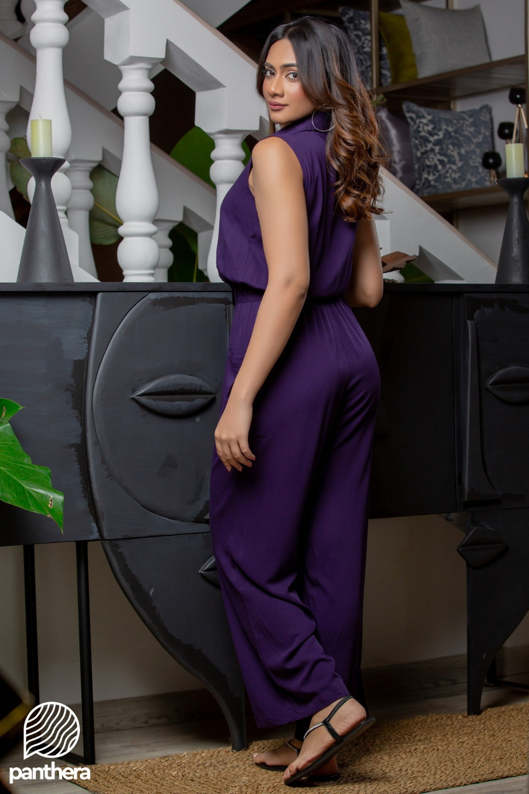 Pocket Detail Jump Suit