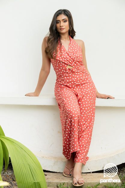 Dotted Jump Suite