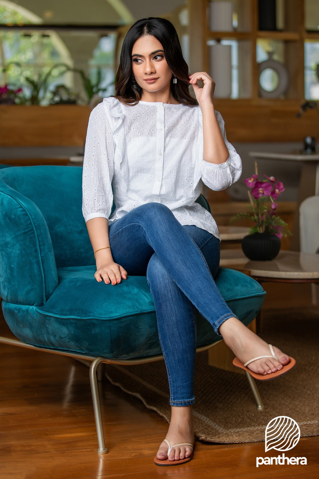 Frill Detail Cutloan Top