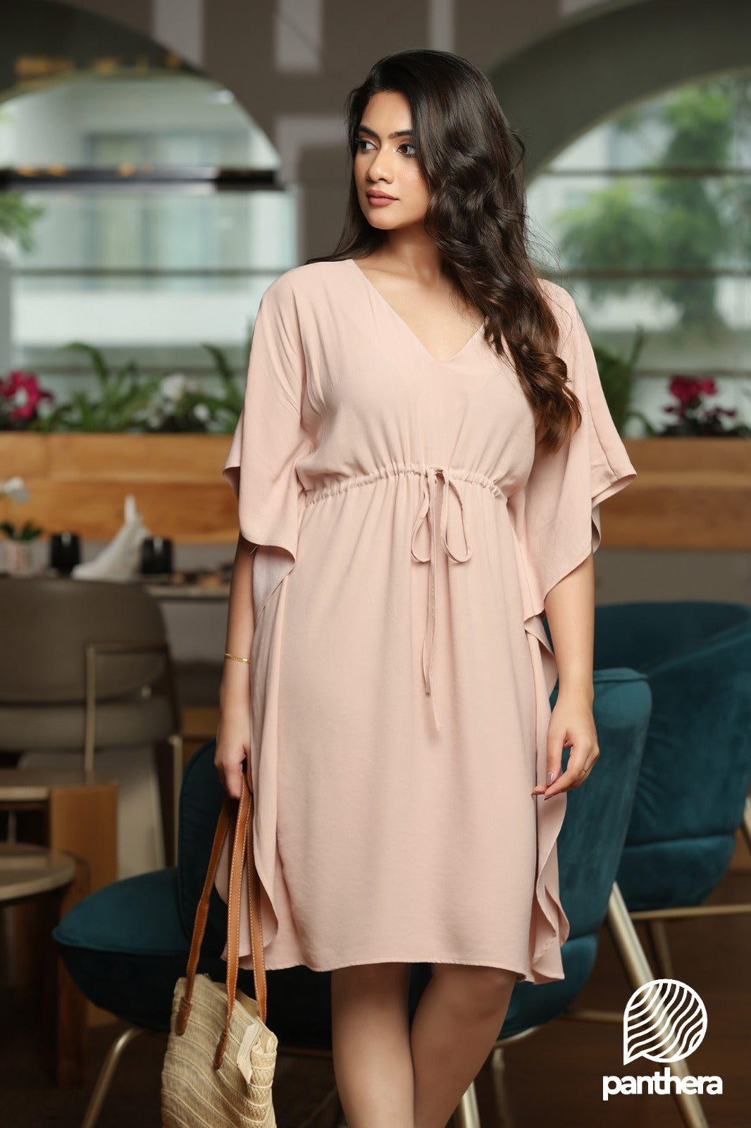 Comfy Nude Pink Caftan