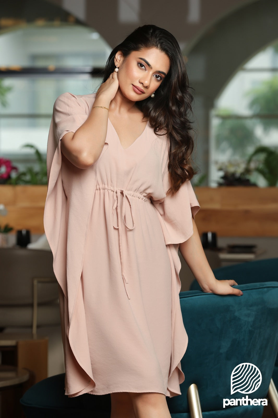 Comfy Nude Pink Caftan