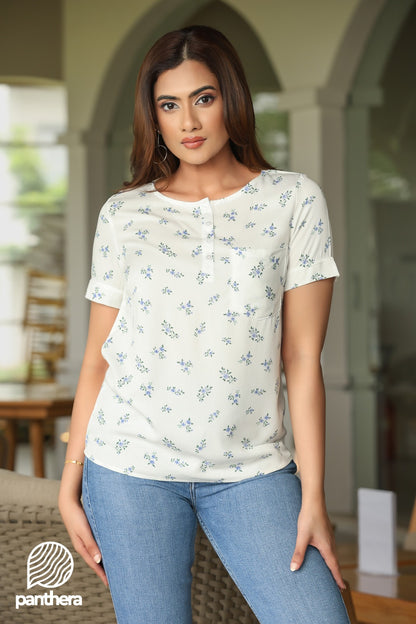 Friday Look Floral Top