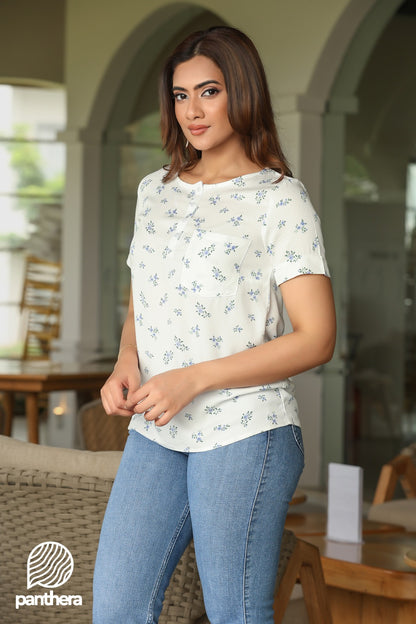 Friday Look Floral Top