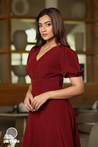 Pin tucked Detail WW Dress