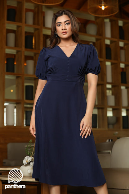 Pin tucked Detail WW Dress