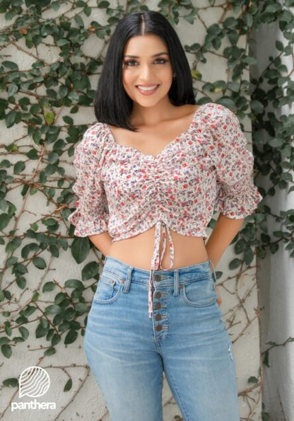 Floral Crop Top
