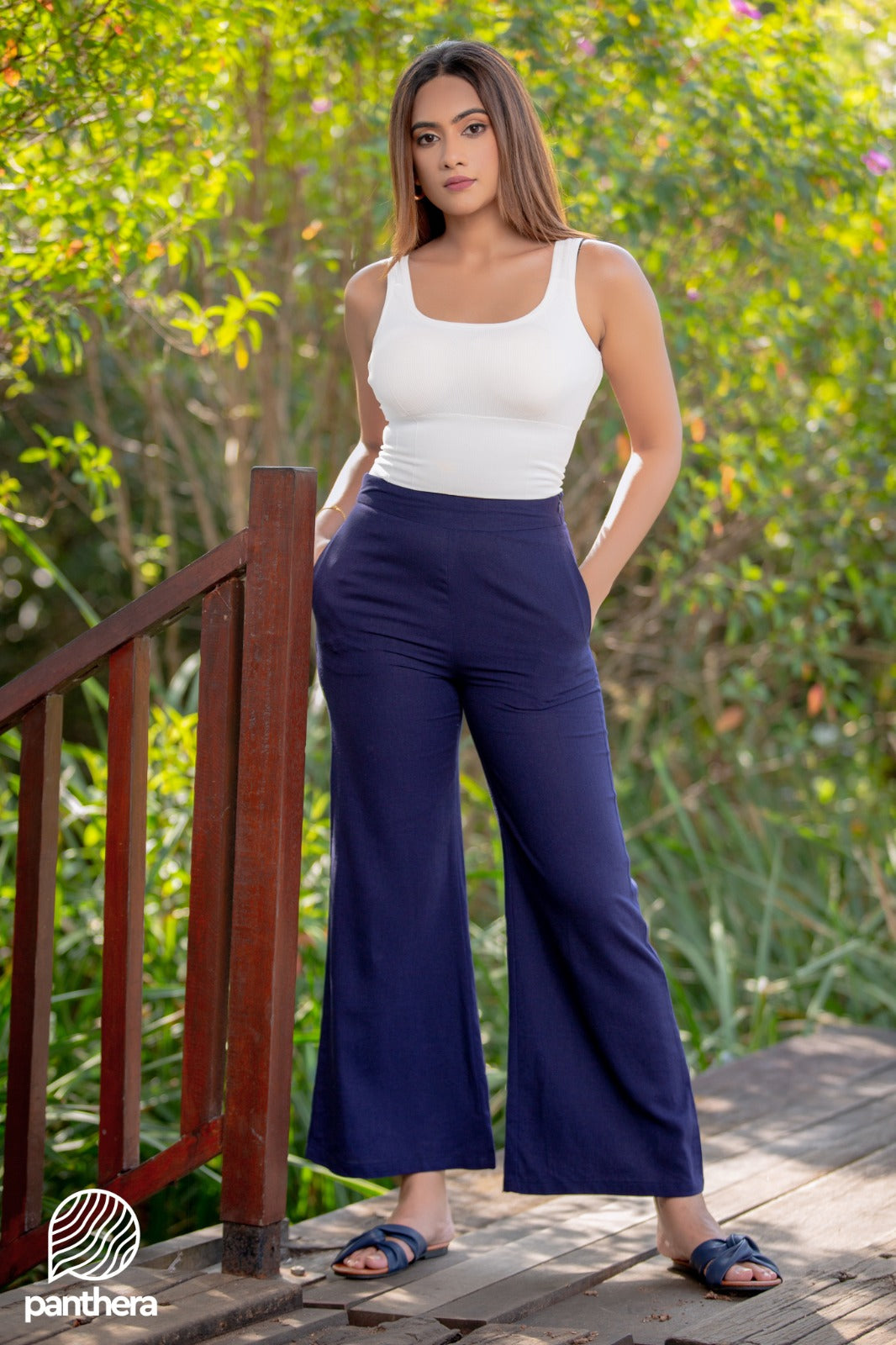 Wide Leg Casual Pant