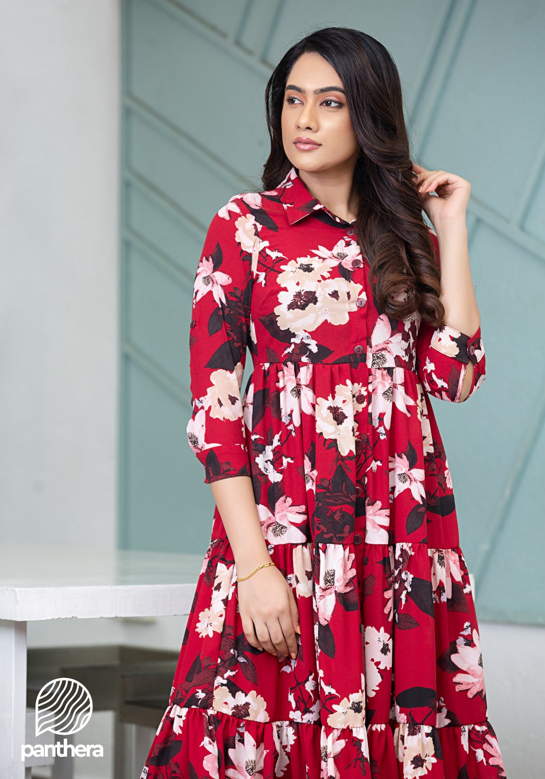 Casual Floral Printed Dress