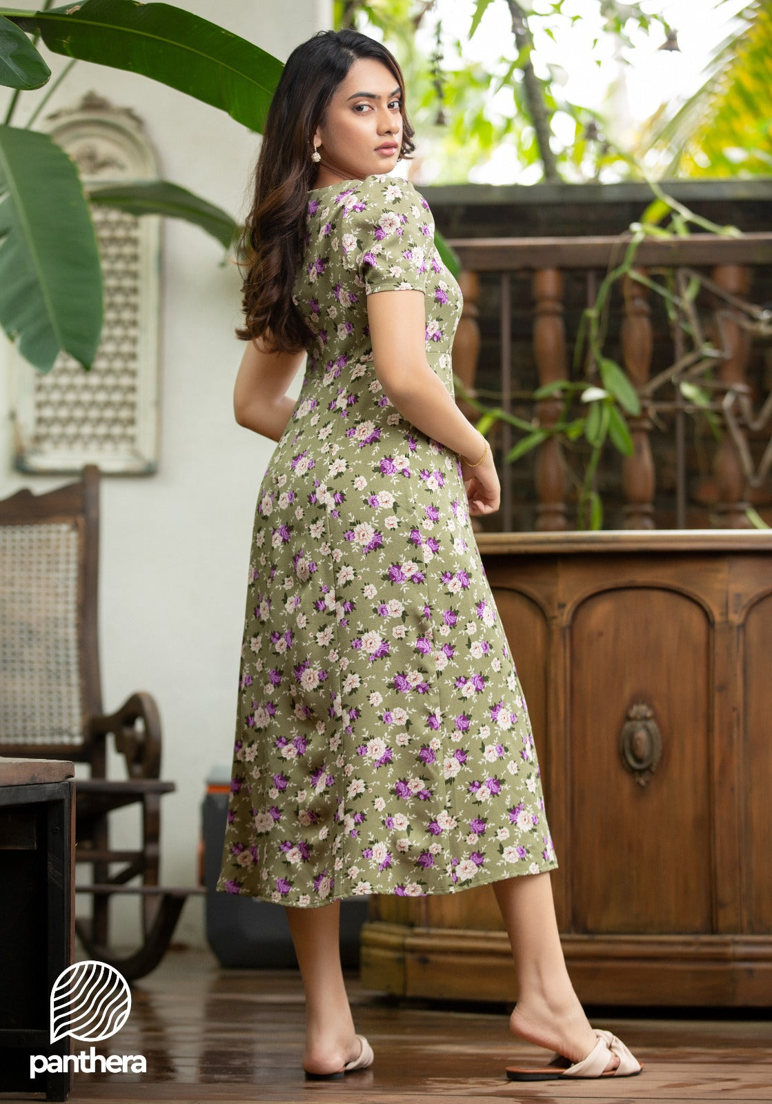 Printed Casual Dress