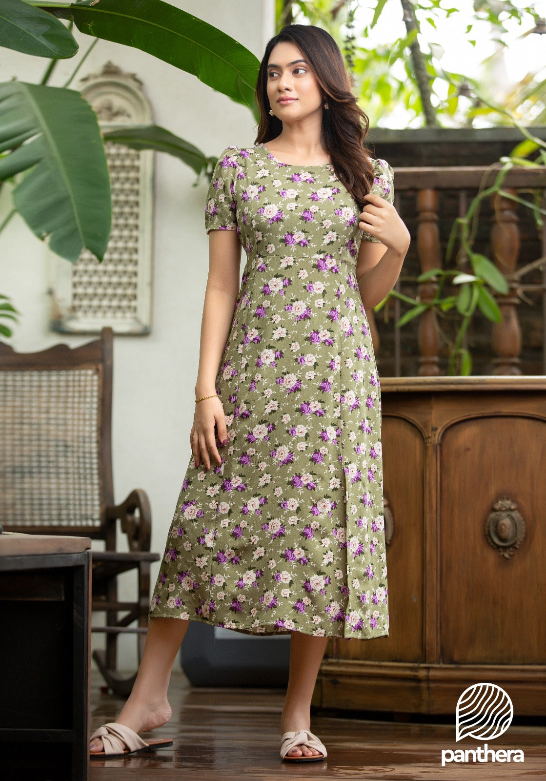 Printed Casual Dress