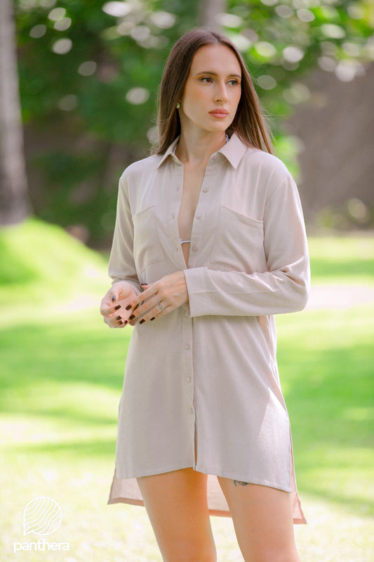 Pocket Detail Beach Wear Top